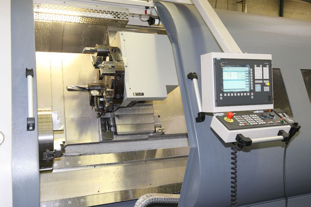 1 CNC Drehmaschine HACO FAT 700
